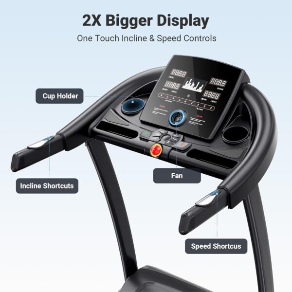 THERUN Incline Treadmill