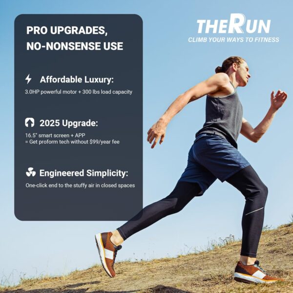 THERUN Incline Treadmill